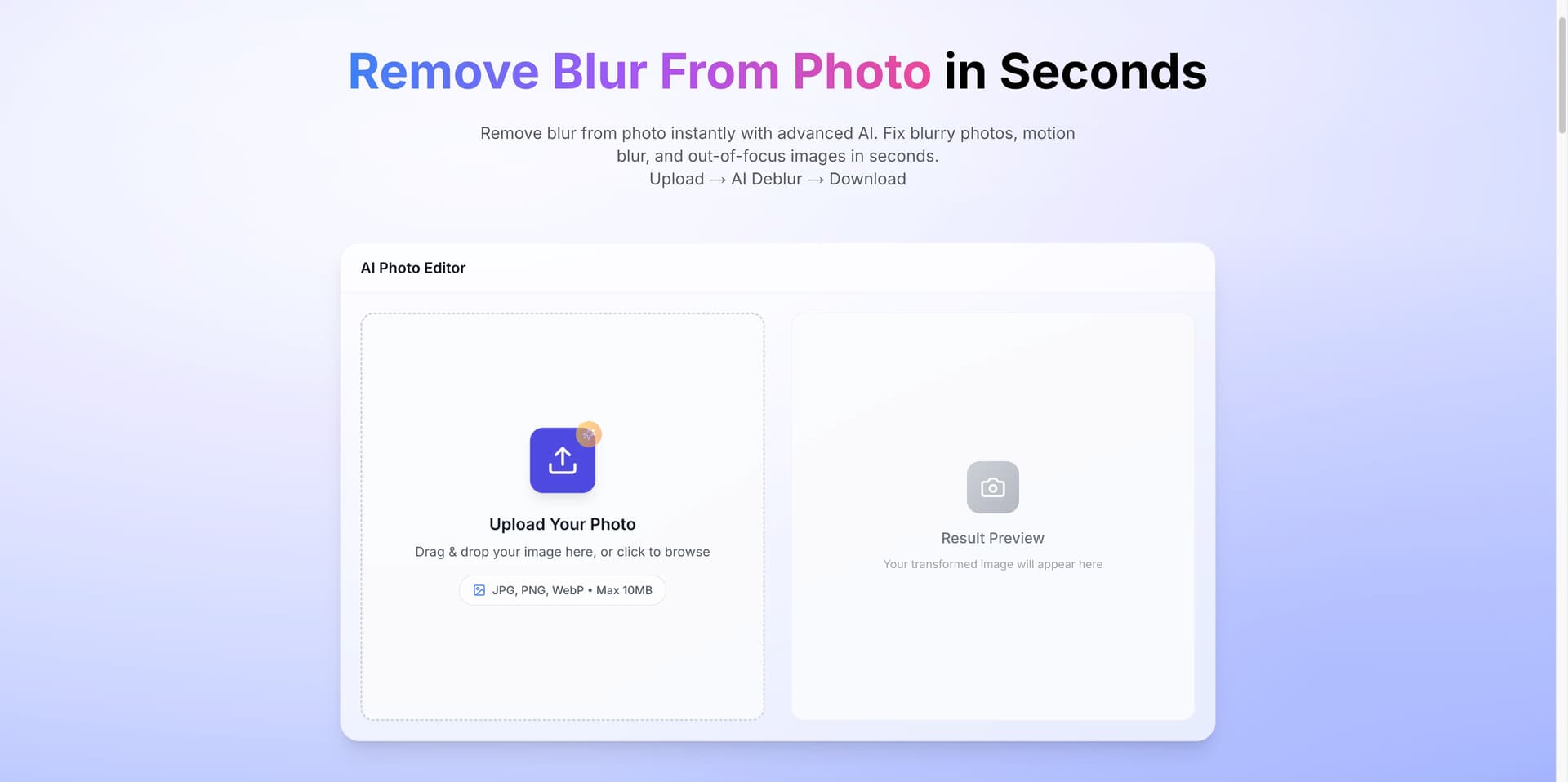 ChatPhotoFix - Product Image